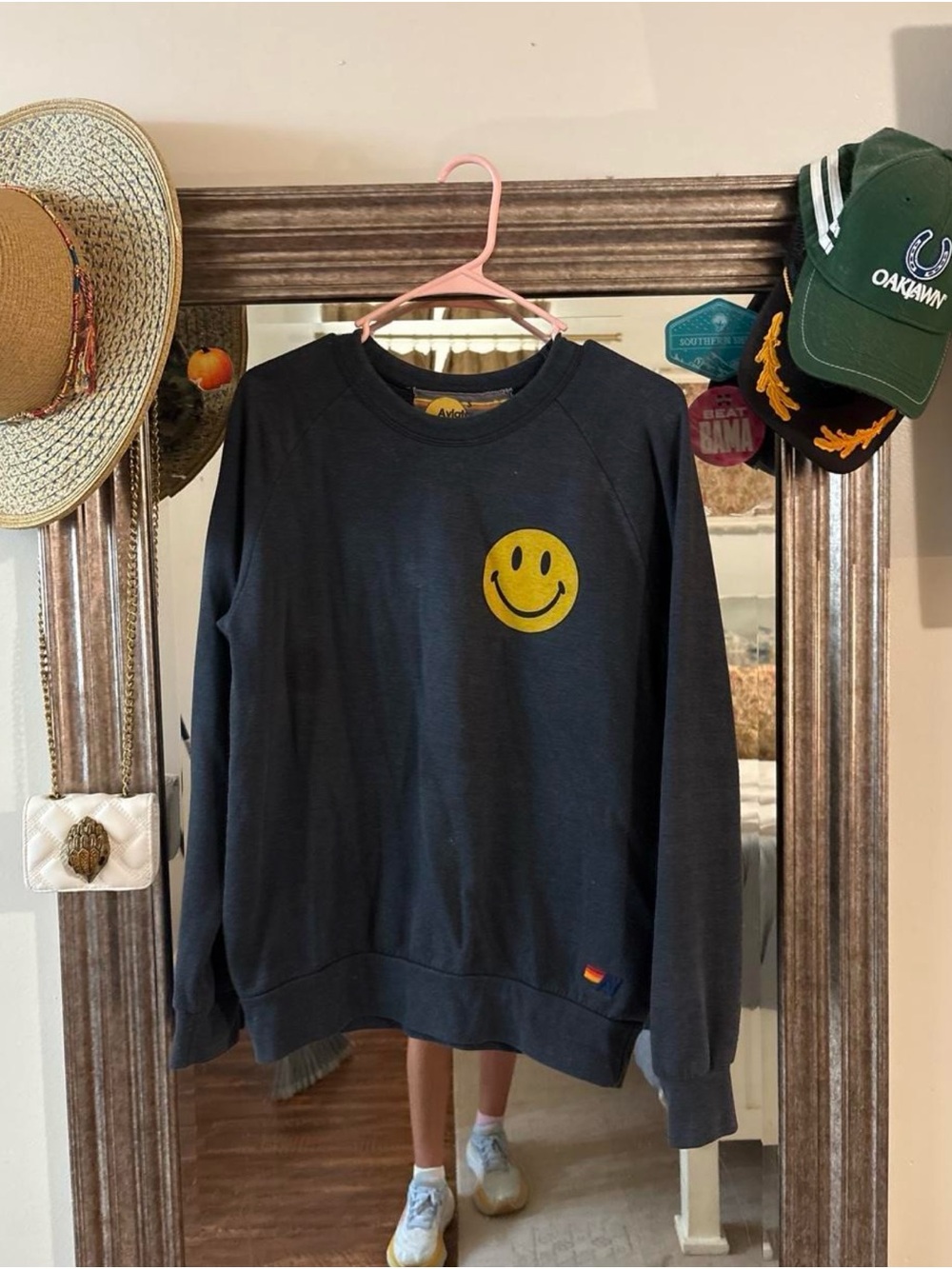 Aviator Nation Set with Yellow Smiley Graphic